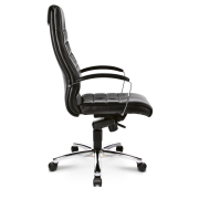 Kancelárske kreslo TD Lux 10 kožené čierne