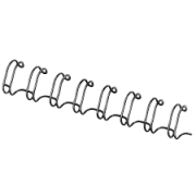 Drôtové hrebene Fellowes 14mm čierne 3:1