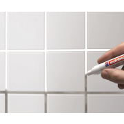 Popisovač na špáry edding 8200 biely v BL