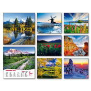 Nástenný kalendár Sports Cars 2024