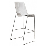 Barová stolička STRIKE 2130, biela