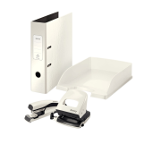 Zakladač pákový Leitz 180° WOW 8cm perleťovo biely