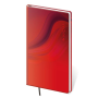 Diár Vario týždenný vreckový 8x15cm Red Design 2024