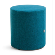 Taburet Vancouver Oto, valec, p.41 x v.45 cm, látka Next NX-15 modrá