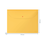 Plastový obal A4 s cvočkom Leitz Cosy teplá žltá 3 ks