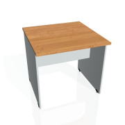 Rokovací stôl Gate, 80x75,5x80 cm, jelša/sivá