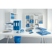 Zakladač pákový Leitz 180° Active WOW 8,2cm modrý