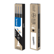 Náhradná náplň do gumovacieho rollera PILOT Frixion Point 0,5mm čierna 3ks