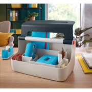 Prenosný box Leitz Cosy MyBox zamatová šedá