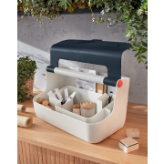 Prenosný box Leitz Cosy MyBox zamatová šedá