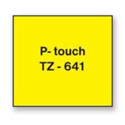 Samolepiaca páska Brother TZe-641 18 mm žltá/čierna