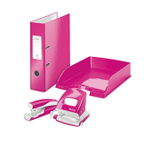 Odkladač Leitz WOW metalický ružový