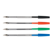 Guľôčkové pero jednorazové Q-CONNECT M čierne