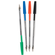 Guľôčkové pero jednorazové Q-CONNECT M čierne