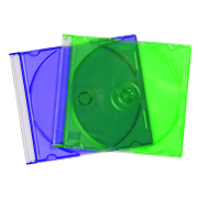 Farebné obaly na CD/DVD Q-CONNECT