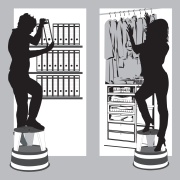 Stupienok kovový Q-CONNECT čierny