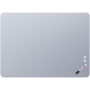 Tabuľa GLASSBOARD matná oblé rohy 90x120, modrá