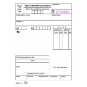 Výpis z lekárskeho predpisu A6