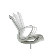 Kancelárska stolička Vision, tmavosivá/čierna