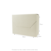 Archívna krabica EMBA TYP II/130 R:130x350x260 mm