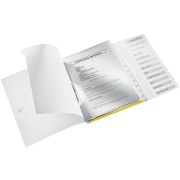 Triediaca kniha 12 Leitz WOW žltá