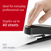 Zošívačka Novus B 4 čierna