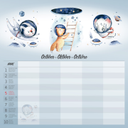 Plánovací kalendár Family Planner 2025