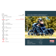 Stolový kalendár riadkový - Motorky 2025