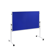 Moderačná tabuľa plstená 150x120 cm ECONOMY modrá