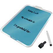 Flipchart stolný sklenený Leitz Cosy kľudný modrý