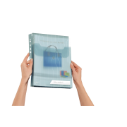 Euroobal U na katalógy Esselte CombiFiles modrý