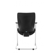 Konferenčná stolička Gala čierna D2