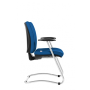 Konferenčná stolička Gala modrá D4