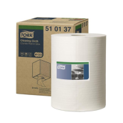 Utierka v rolke z netkanej textílie 1-vrstv. TORK 114m, biela W1/W2/W3 (1ks)