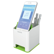 Stojan na perá hudobný Leitz WOW metalický zelený