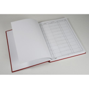 Registratúrny denník A4, 100 listov, tvrdá väzba