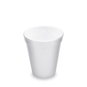 Pohár termo biely z penového PS 200 ml priemer 80mm 25ks