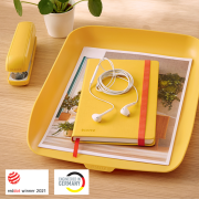 Odkladač Leitz Cosy teplá žltá