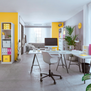 Sada zošívačka a dierovačka Leitz WOW mini žltá