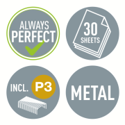 Zošívačka Leitz New NeXXt WOW 5502 metalická modrá