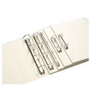 Zakladač prezentačný Leitz 3,0 cm krúžkový A4 MAXI biely