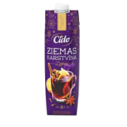 Horúci vianočný punč s koreninami , červený 6%, 1l