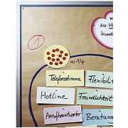 Moderačný papier 100 ks hnedý