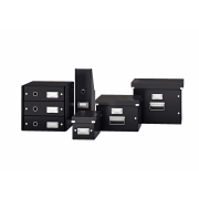 Stojan na časopisy Leitz Click & Store čierny