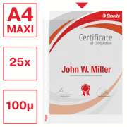 Euroobal Esselte A4 maxi extra široký 100mic 25ks