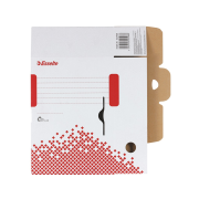 Archívny box Esselte Speedbox 100mm biely/červený