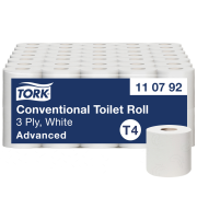 Toaletný papier 3-vrstv. TORK Advanced biely T4 návin 19,4 m (10 ks)