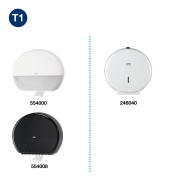 Toaletný papier 2-vrstv. TORK Jumbo 26 cm, návin 360 m, biely T1 (6 ks)