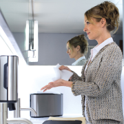 Zásobník stolový na papierové utierky TORK Xpress Countertop nerez H2