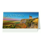 Stolový kalendár stĺpcový - Slovensko 2025